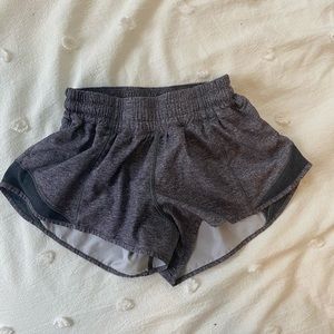 lululemon hotty hot shorts heather grey